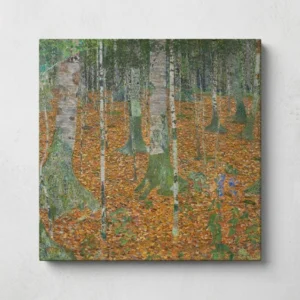 10. Birch Forest – Gustav Klimt