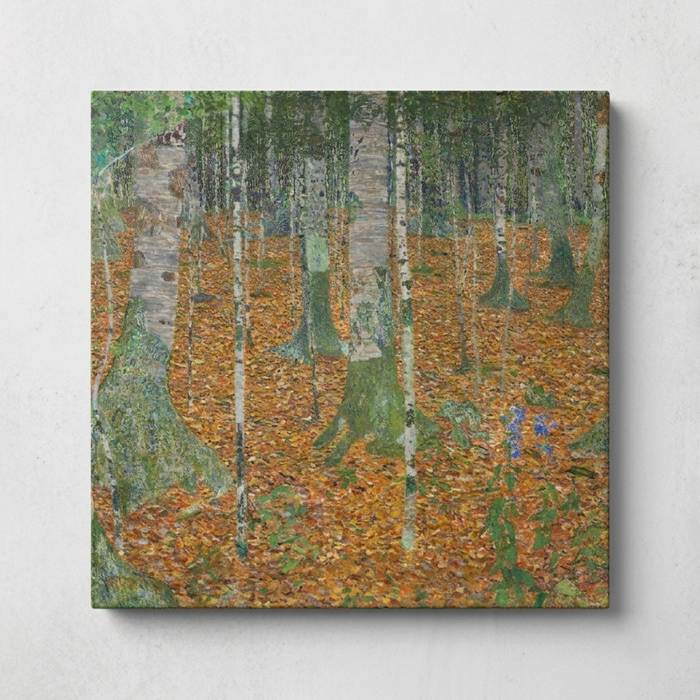 10. Birch Forest – Gustav Klimt 10. Birch Forest – Gustav Klimt