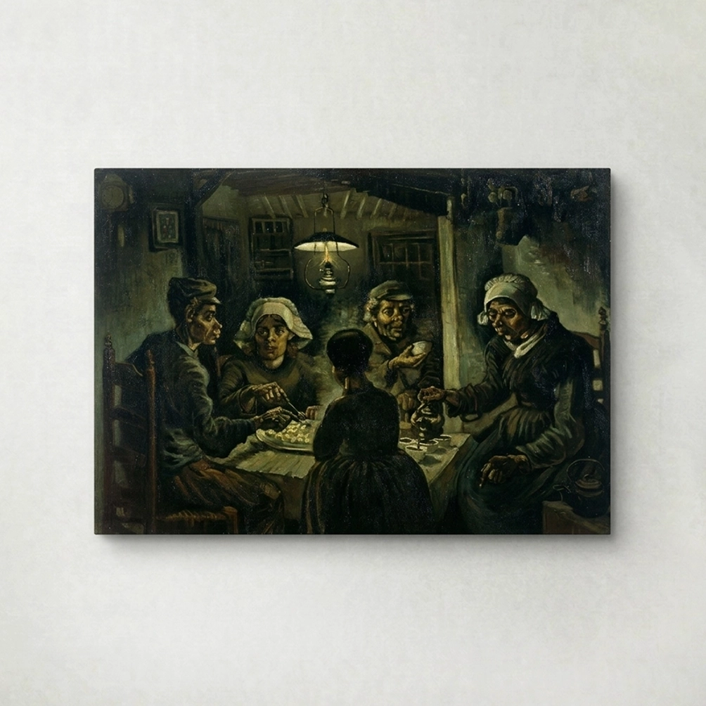 The potato eaters – Vincent van Gogh