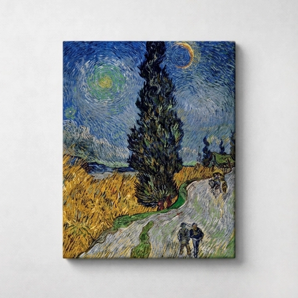 Road with Cypress and Star – Vincent van Gogh