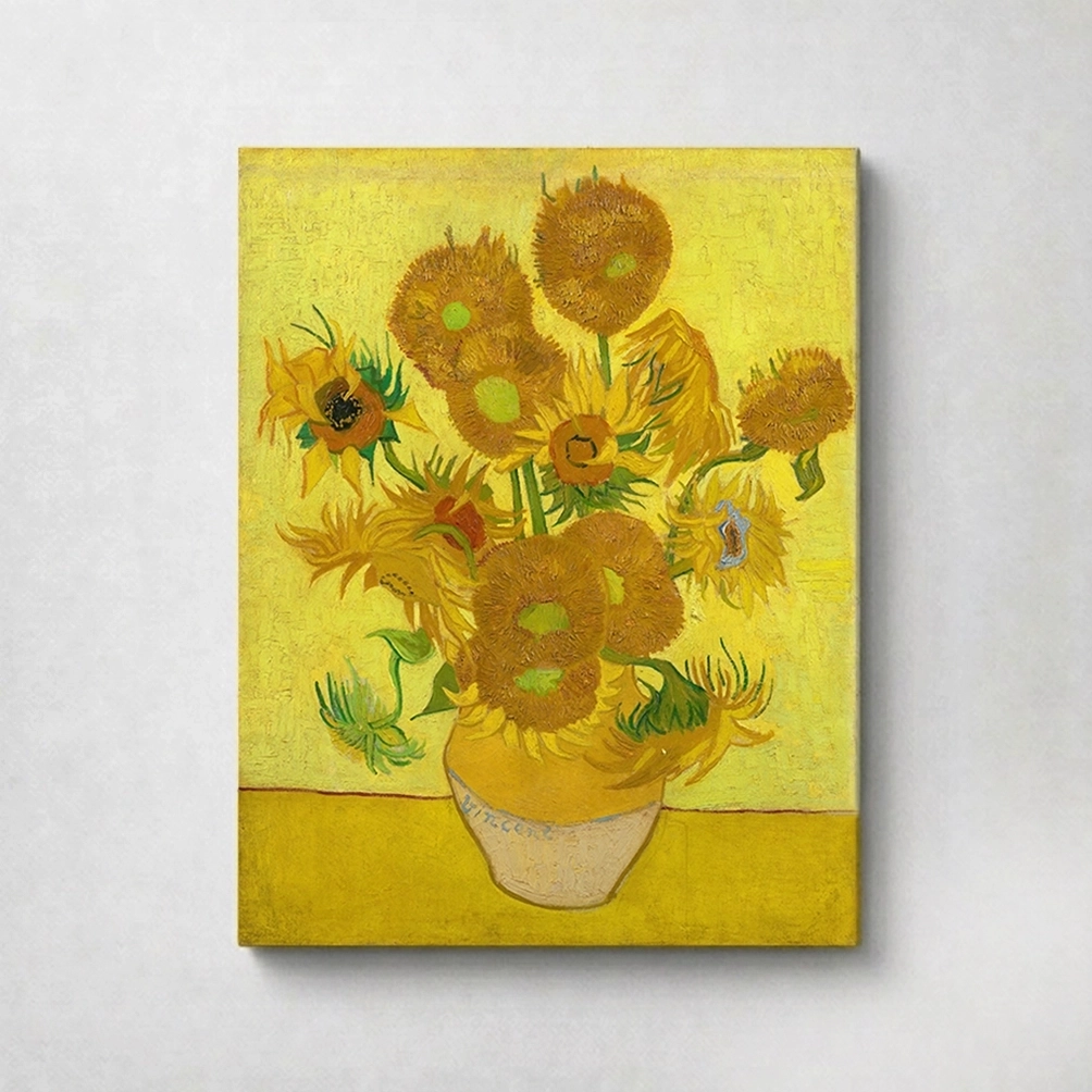 Vase with Fifteen Sunflowers – Vincent van Gogh