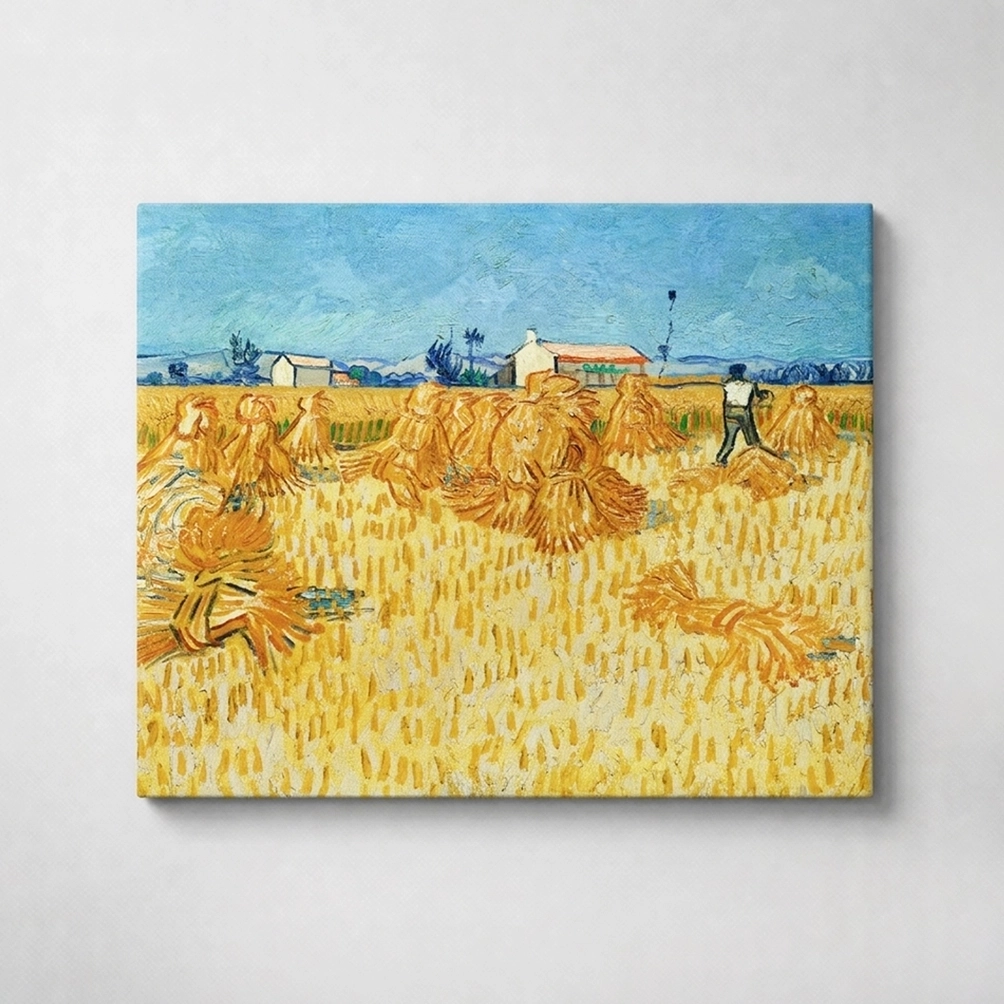 Harvest in Provence – Vincent van Gogh