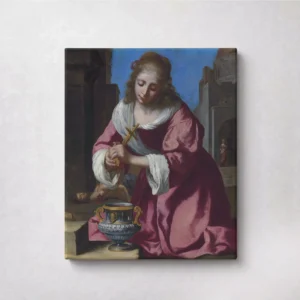 10. Saint Praxedis - Johannes Vermeer
