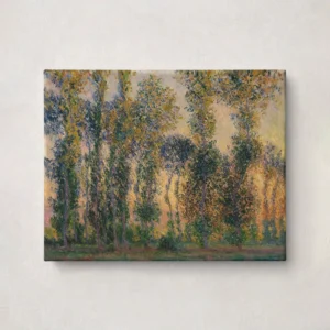 12. Poplars at Giverny - Claude Monet