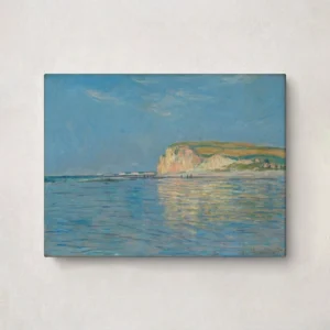 17. Low Tide at Pourville - Claude Monet