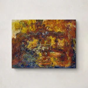 18. The Japanese Footbridge - Claude Monet