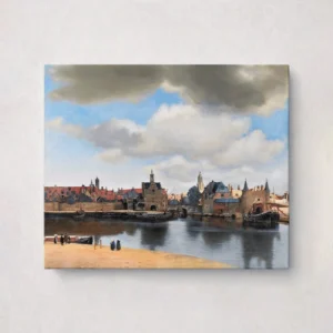 3. View of Delft - Johannes Vermeer