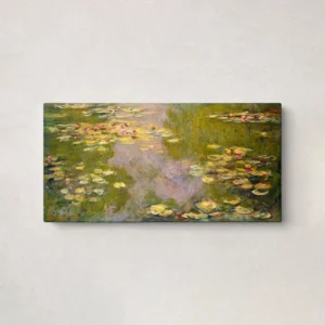 5. Water Lilies (sunlight reflections) - Claude Monet