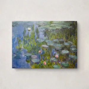 6. Water Lilies (calm pond) - Claude Monet