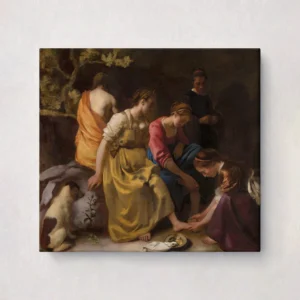 8. Diana and her companions - Johannes Vermeer