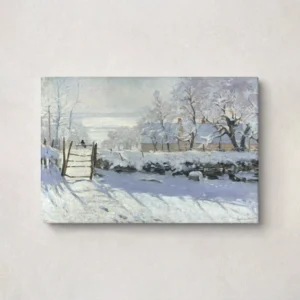 9. The Magpie - Claude Monet