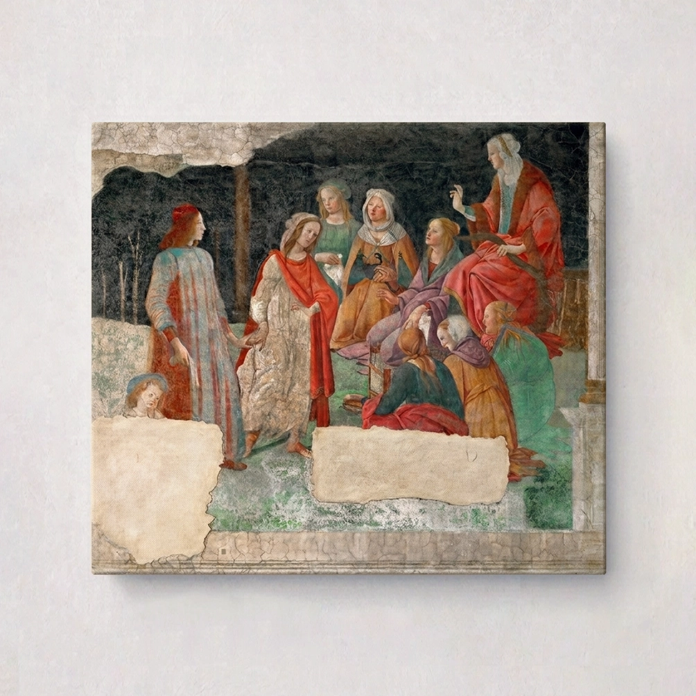 10. A young man being introduced to the seven liberal arts - Sandro Botticelli 10. A young man being introduced to the seven liberal arts - Sandro Botticelli