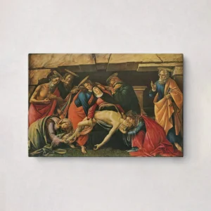12. Lamentation over the dead Christ - Sandro Botticelli