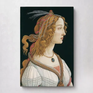 3. Idealised portrait of a lady - Sandro Botticelli