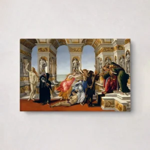 9. The calumny of apelles - Sandro Botticelli